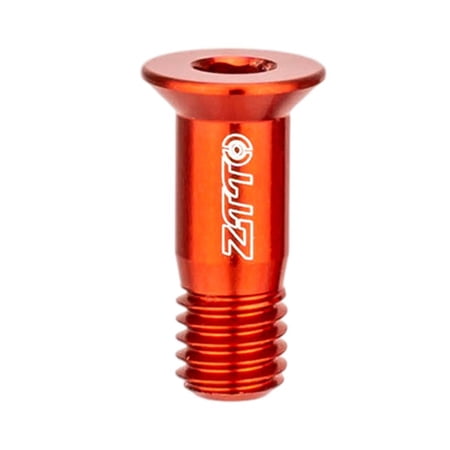 M5*14.2mm Guide Jockey Wheel Screw Bolt Rear Derailleur Folding Bike Mountain Bike - Red