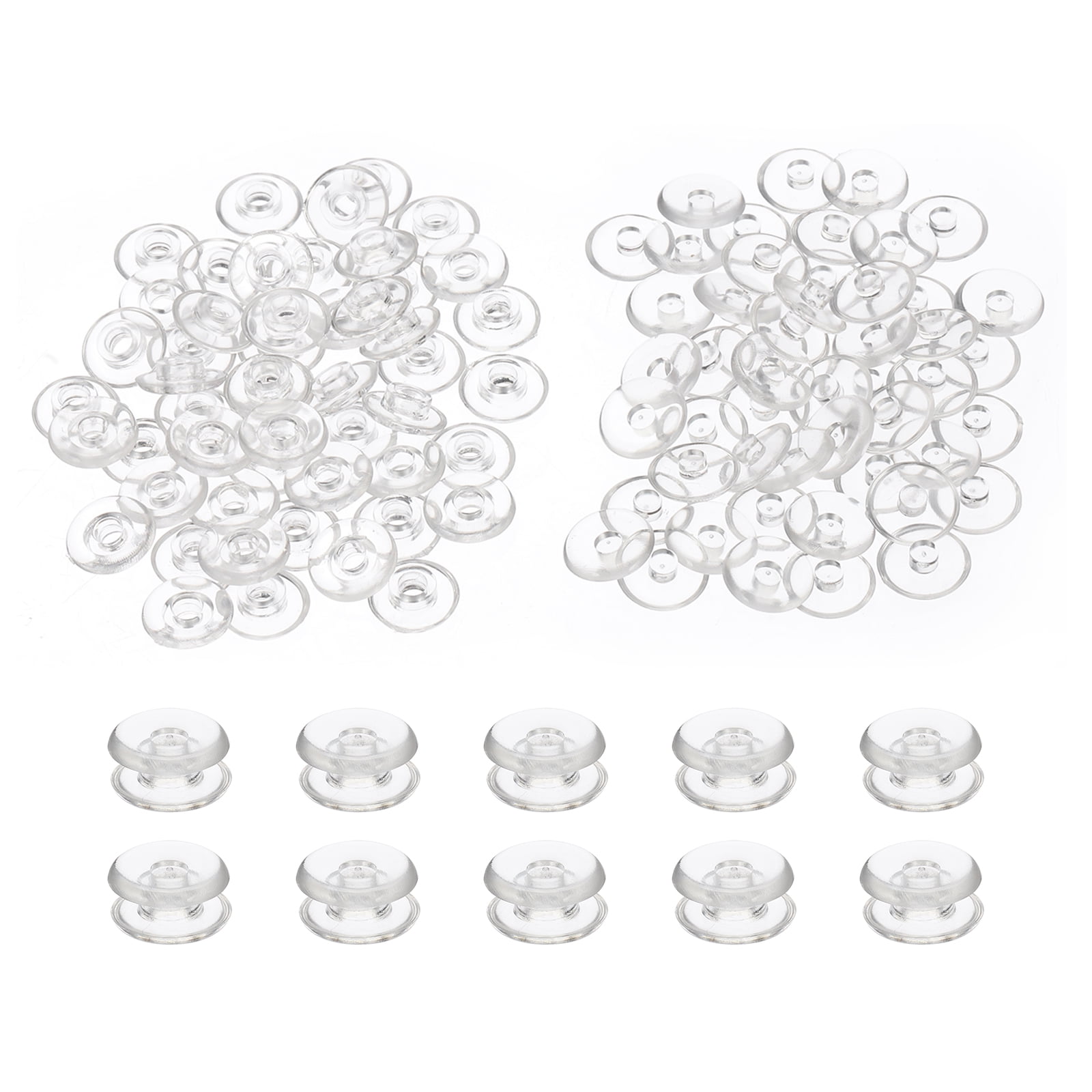 M5*2mm Plastic Binding Post, 50 Sets Plastic Chicago Screws Binding ...