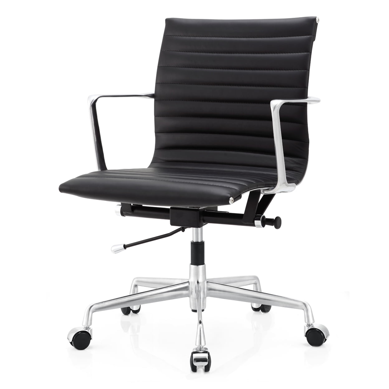 Meelano Aniline leather Office Chair