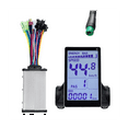M5 Electric Bike LCD Display+36V 350W Sine Wave Controller E Scooter ...