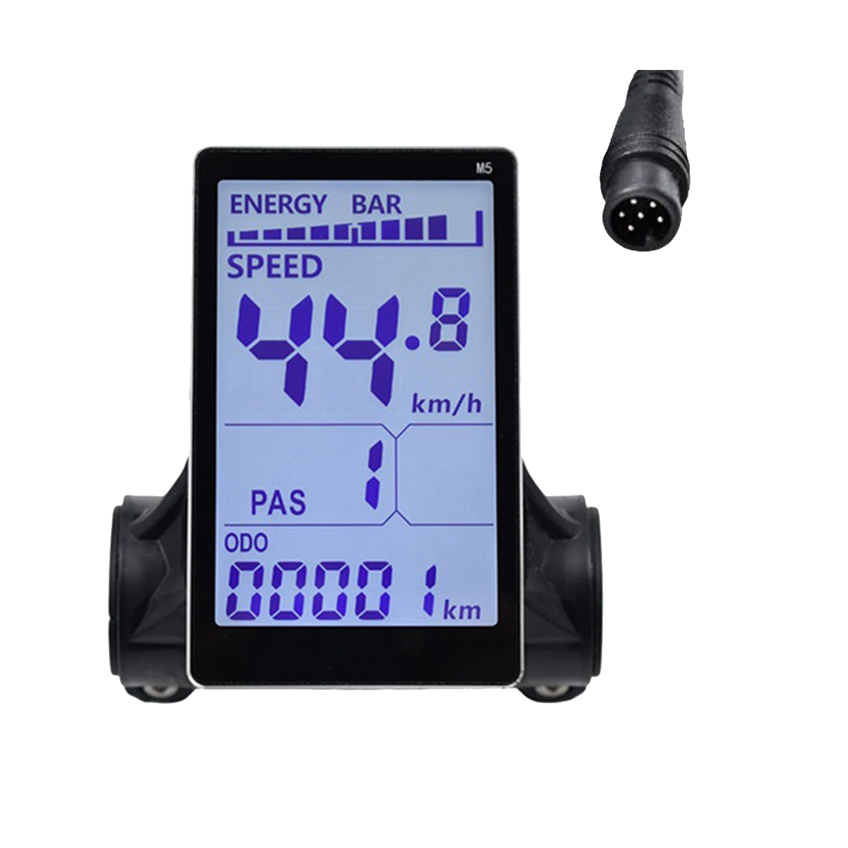 M5 Electric Bike LCD Display Meter 24V 36V 48V 60V Panel Screen(6PIN