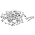 thumbnail image 1 of M5 Hex Socket Head Cap Self-Tapping Screw, 100Pack M5x30mm 304 Stainless Steel Tapping Screws - Silver, 1 of 6