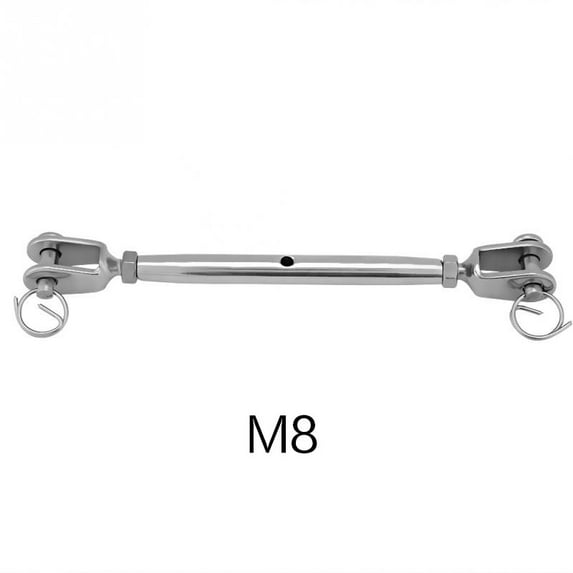M5 M6 M8 M10 M12 Stainless (304) Steel Turnbuckle Jaw Wire Rope Fork Rigging Screw Bottle Hardware Rigging Screw