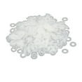 thumbnail image 1 of M5 PE Plastic Flat Insulating Washers Gaskets Spacers Clear 400PCS, 1 of 2