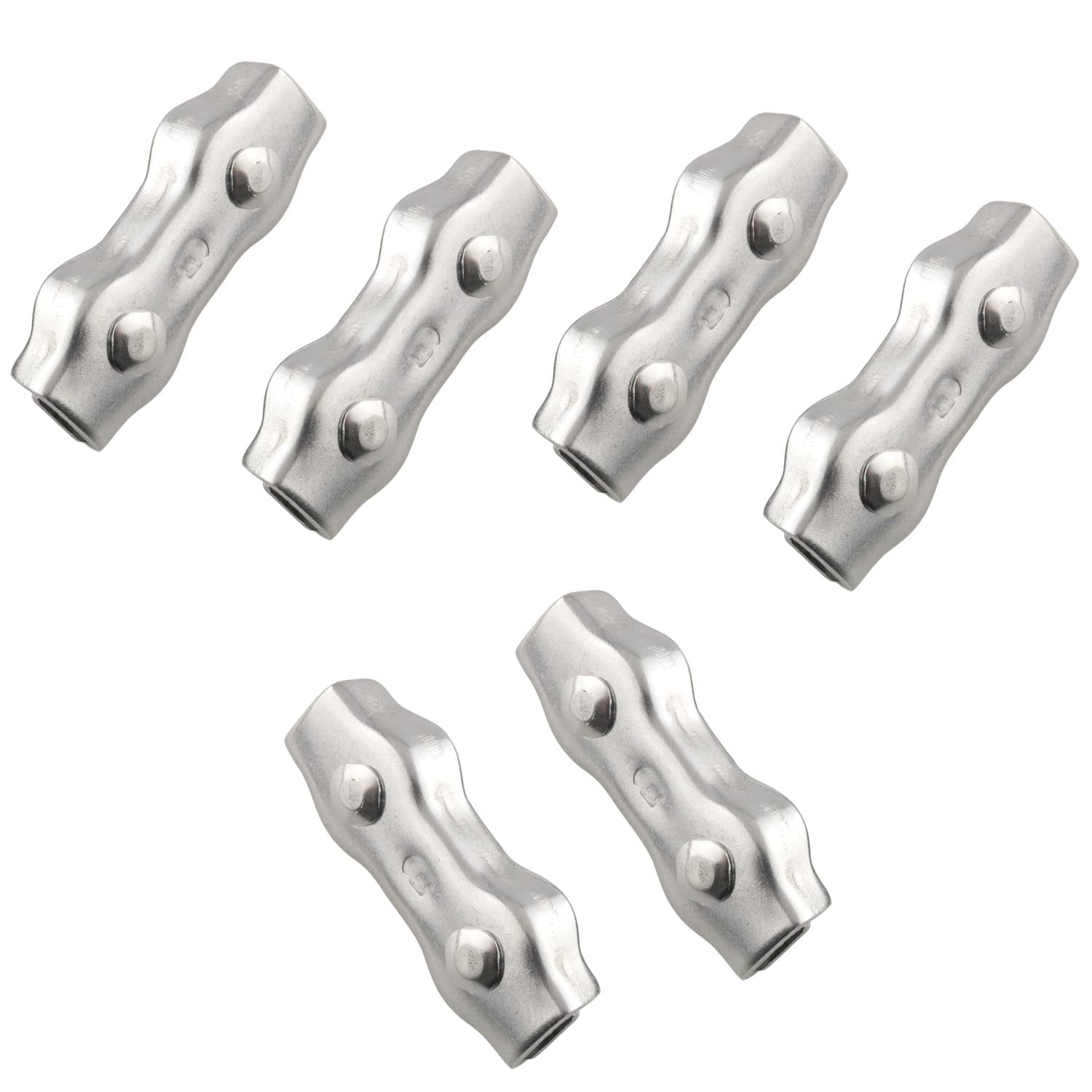 M5 Poly Rope Connector 6PCS M5x17 Stainless Steel Splicer Connectors ...