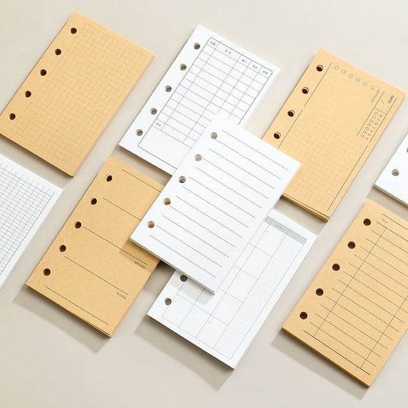 M5 Notebook Layout M5 Refill Paper, M5 Loose Leaf Binder Paper, M5 Lined Notebook Paper, 5 ...