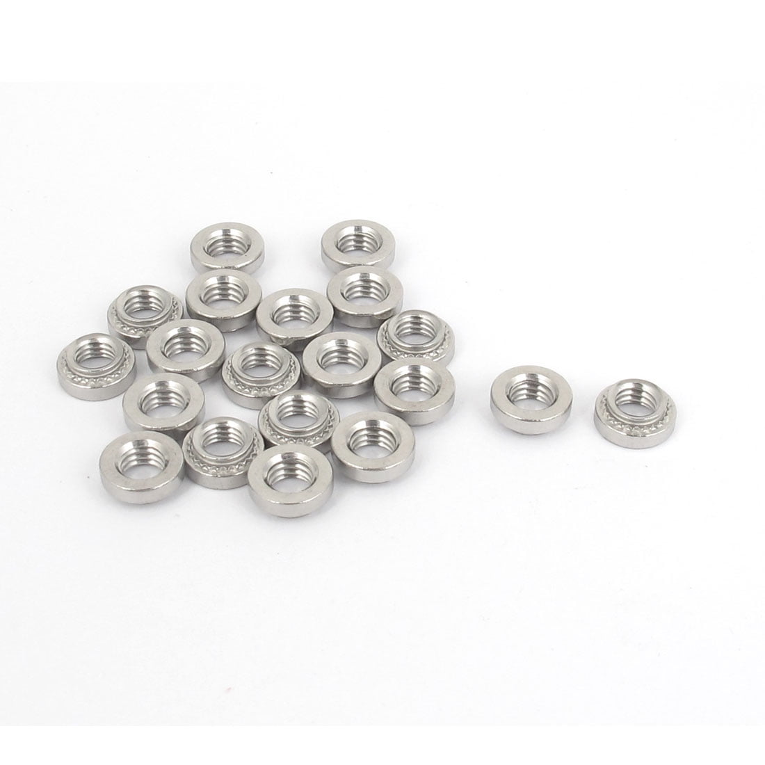 M5 Stainless Steel Self Clinching Rivet Nut Fastener 20pcs for 2mm Thin Plates