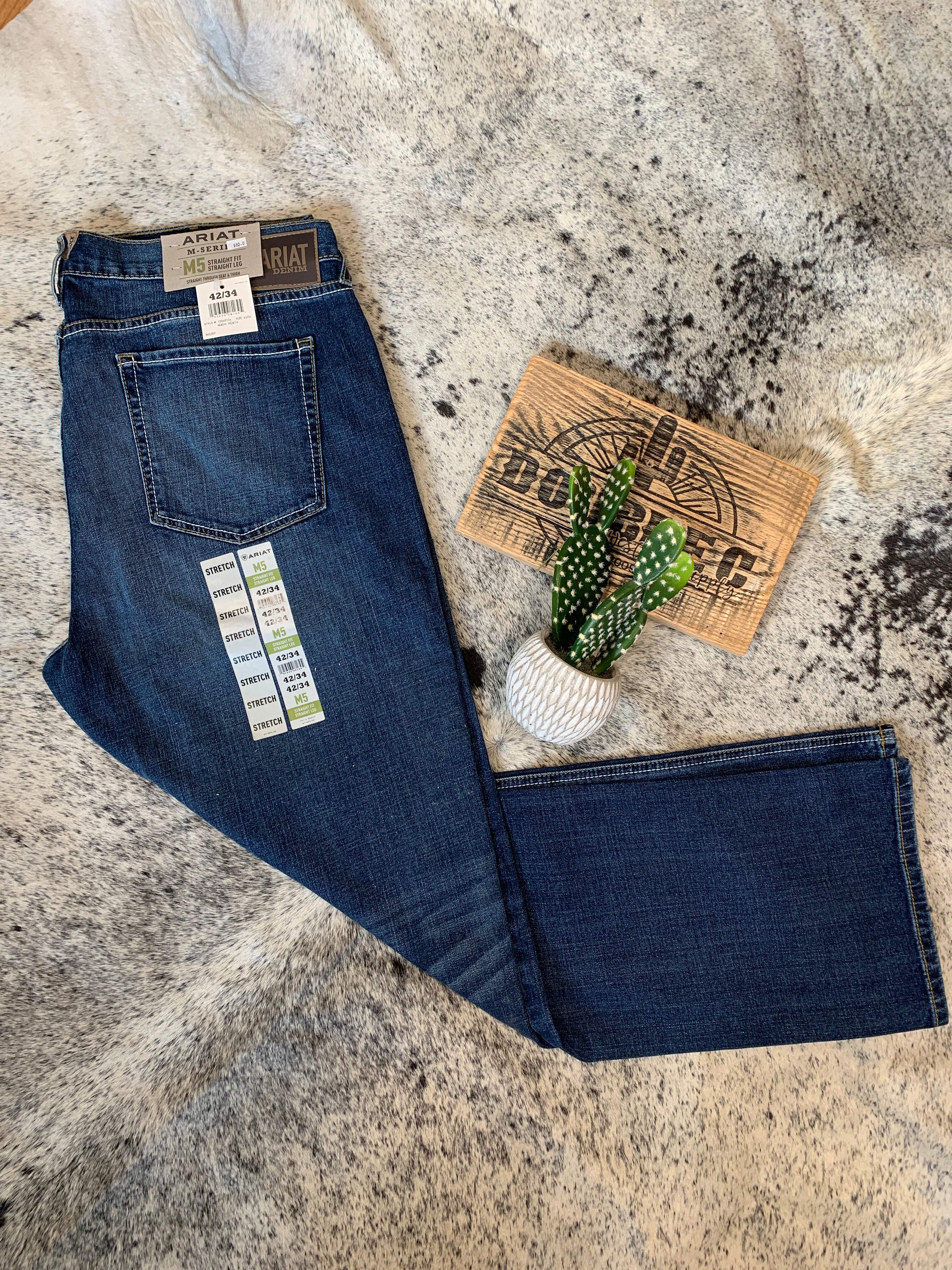 M5 Straight Stretch Madera Stackable Straight Leg Jean