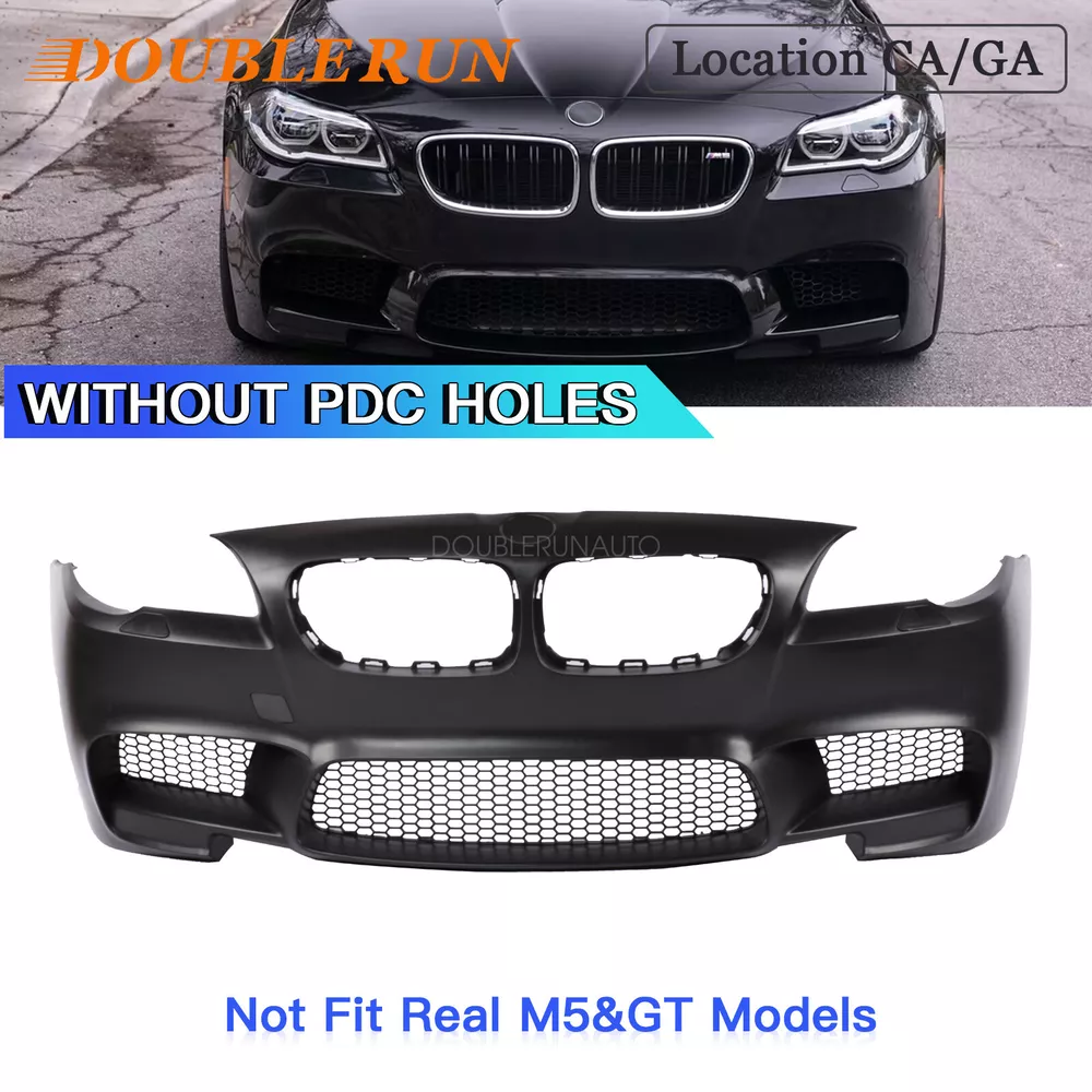 M5 Style Front Bumper For BMW F10 2011-2017 5 SERIES SEDAN W/o PDC 535i ...