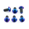 thumbnail image 1 of M5 Titanium Cycle Disc Rotor Bolts Button Head Torx Drive Pack x6, 1 of 6