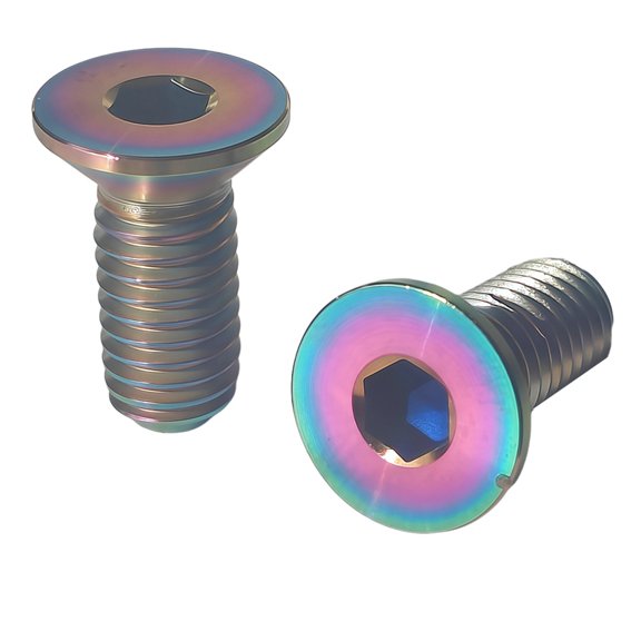 M5 X 12mm Titanium Bike Bottle Holder Screw Bicycle Water Bottle Cage Bolts Bicycle Water Bottle Cage Screws Multicolor