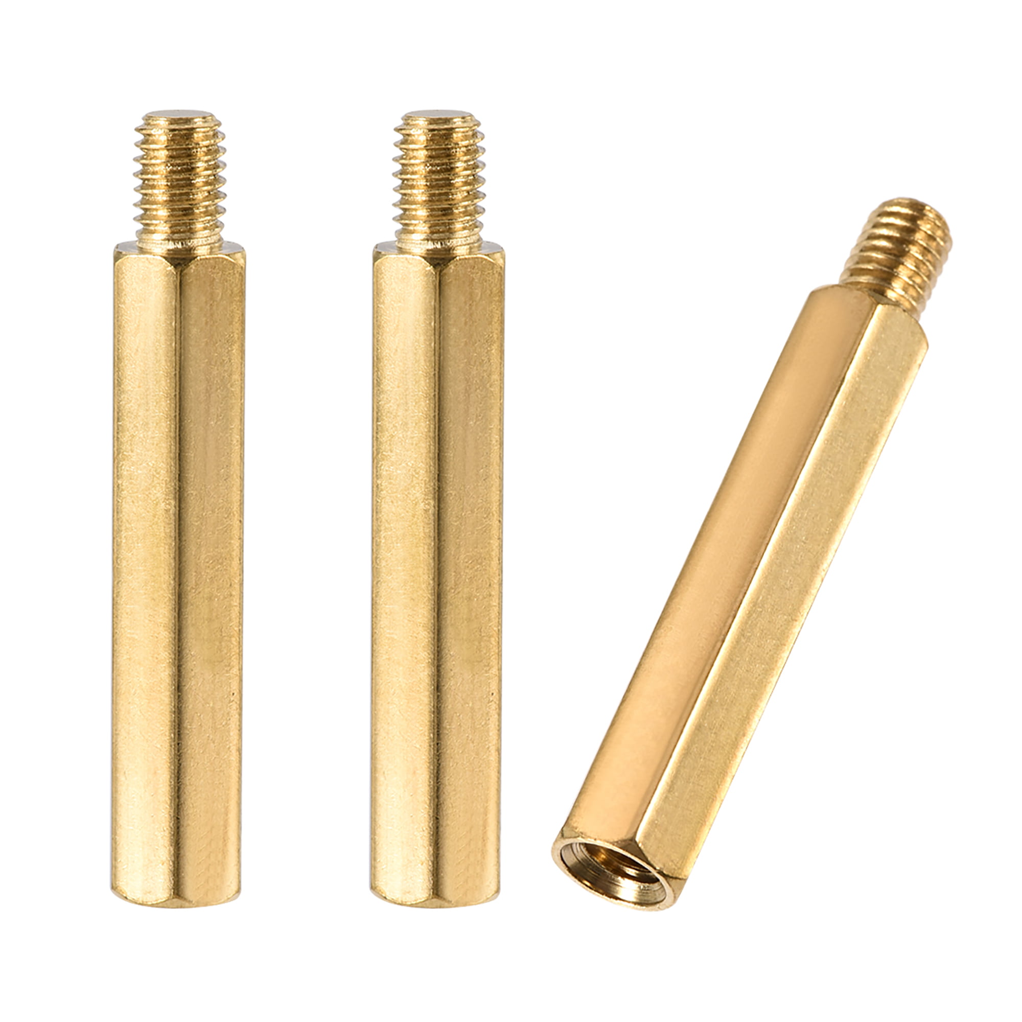 M5 x 35 mm + 7 mm Male to Female Hex Brass Spacer Standoff 3pcs 