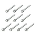 thumbnail image 1 of M5 x 50mm 304 Stainless Steel Phillips Pan Head Machine Screws Bolts Combine with Spring Washer and Plain Washers 10Pack, 1 of 6