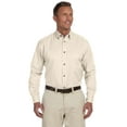 thumbnail image 1 of M500 Harriton Mens Easy Blend Twill Shirt Creme 3XL, 1 of 3