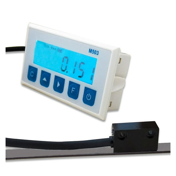 M503 Miniatur Magnetic Grid Scale Integrated Embedded Measurement System Linear Encoder Digital Display DRO