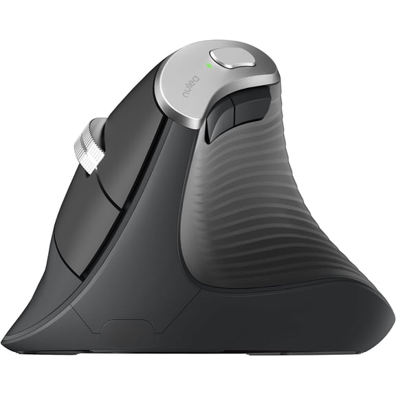 M510 Vertical Wireless, Ergonomic for Comfy Tracking, 3 Adjustable DPI (800-1200-1600), 2.4G Wireless Vertical with 6 Buttons, Compatible with Windows, Mac OS, Laptop, PC, Grey