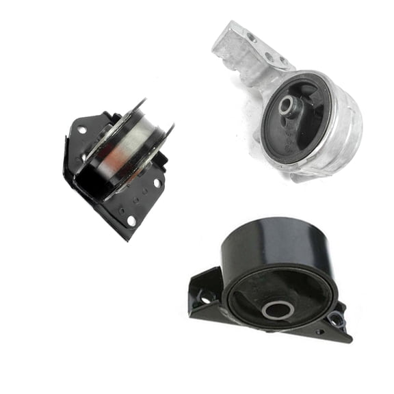 M528 6673 6662 6657 For 94-99 Mitsubishi Galant Eclipse Set 3PCS Engine Motor & Trans Mount MT 94 95 96 97 98 99