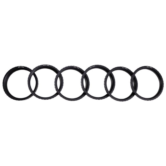M54x0.75 Metal Length Extension Tube Kits 4/5/6/7/8/9mm for Astronomical Telescope Photography Extending T Ring