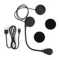 M5H Motorcycle Bluetooth 5.0 Helmet Headphones Auto Answer Calls Smart