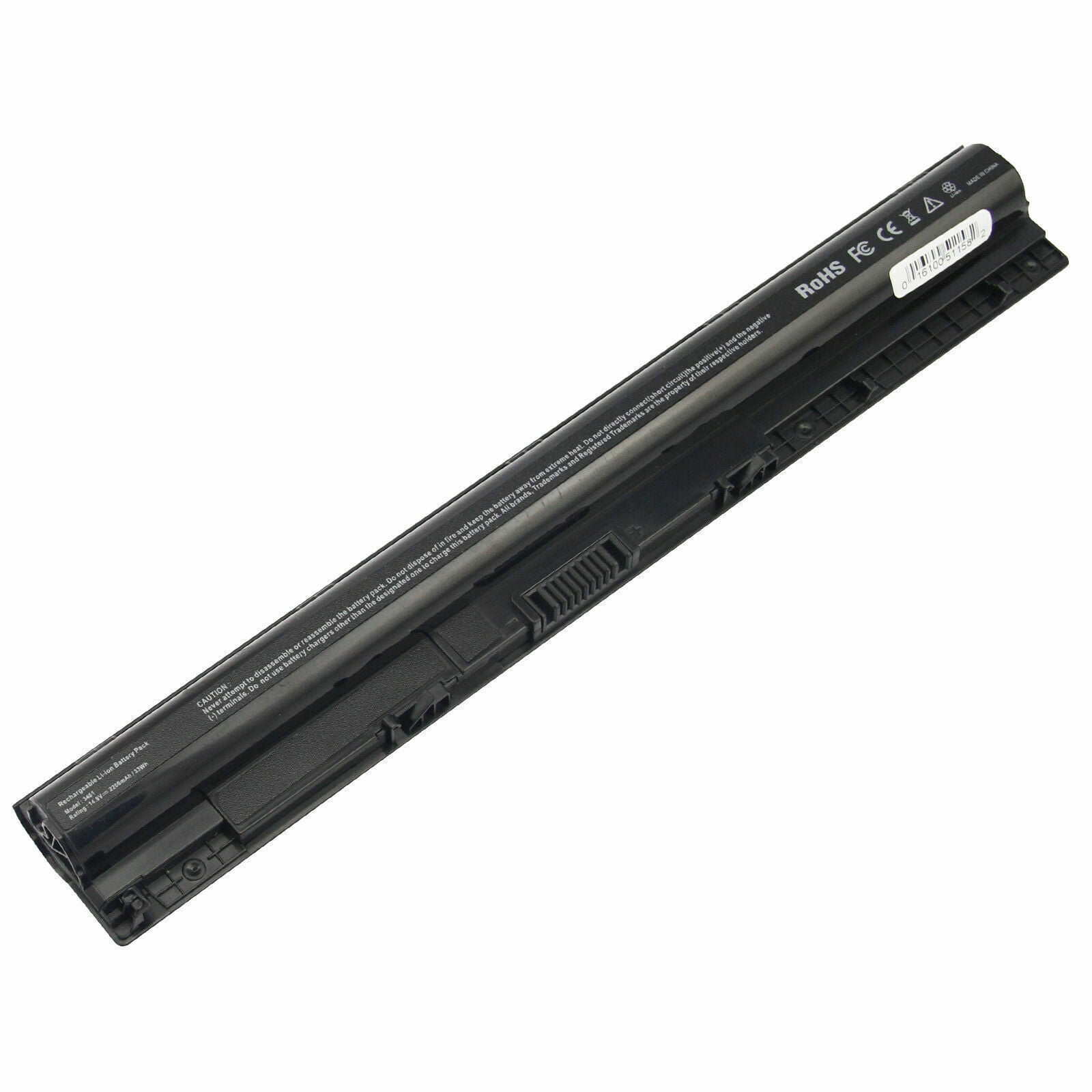 Black Lithium Ion Replacement Battery for Dell Inspiron Laptops