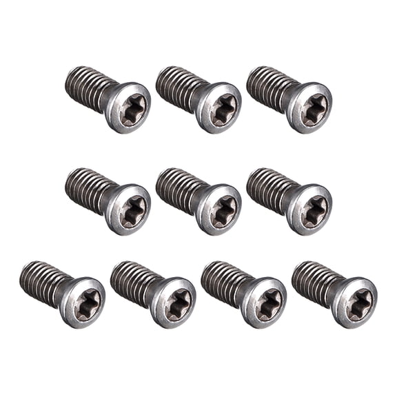 M5x12mm Torx Screws For Replaces Carbide Insert CNC Lathe Tool 10pcs