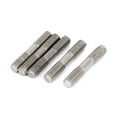 thumbnail image 1 of M5x30mm 304 Stainless Steel Double End Threaded Stud Screw Bolt Silver Tone 5Pcs, 1 of 2