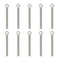 thumbnail image 1 of Uxcell Lifting Shoulder Eye Bolts, Machinery Shoulder Lifting Screw Bolt 304 Stainless Steel Threaded Screw Eyebolt M5x54mm 10, 1 of 7