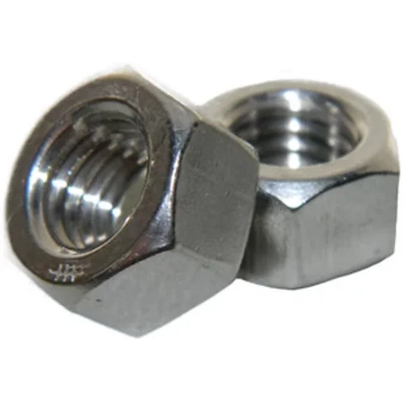 M6-1.00 Finished Hex Nuts Stainless Metric Quantity 50