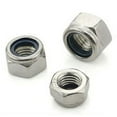 thumbnail image 1 of M6-1.00 Nylon Insert Lock Nuts, A4-80 Stainless Steel (316), (metric) (Quantity: 400), 1 of 1