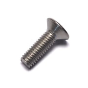 M6-1.00 x 20 mm Phillips Flat Machine Screw, Plain Titanium 0107522