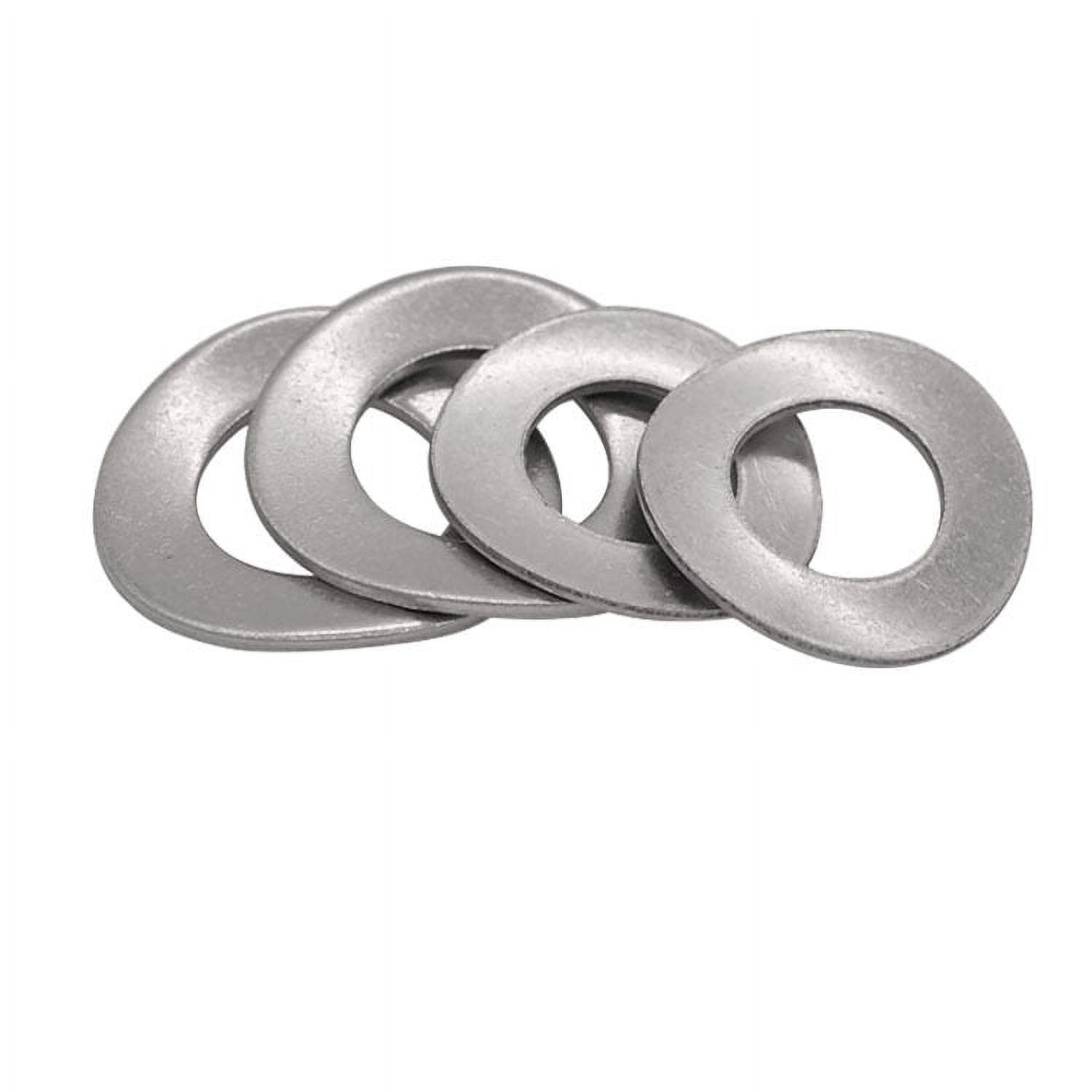 M6 100pcs Stainless Steel Wave Washer Gasket Spring Washers Lock Tools