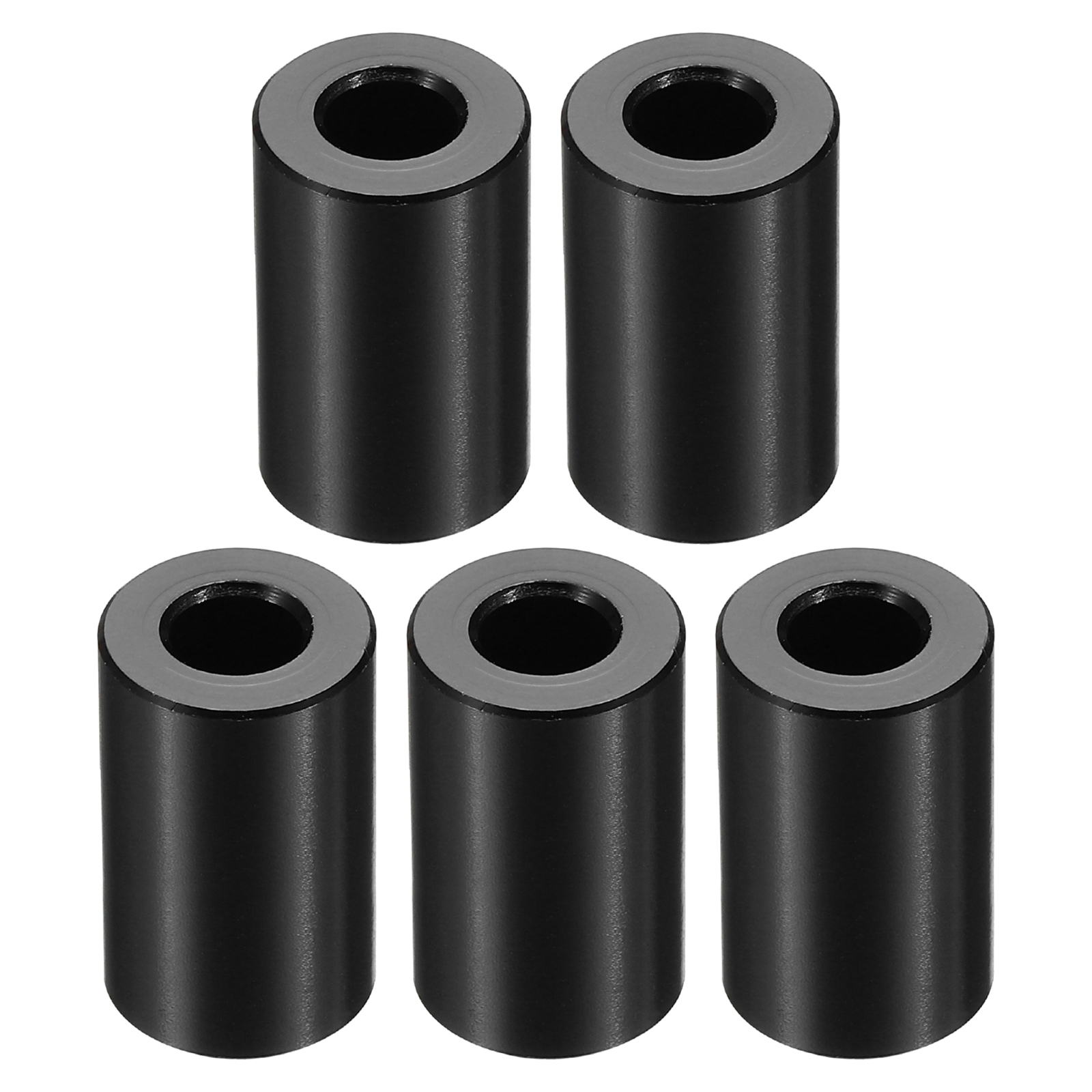 Goobetter M6 M8 M10 Aluminum Round Threaded Sleeve Standoff Spacers - Long Nuts Connector (10-60mm)