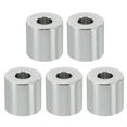 thumbnail image 1 of M6 Aluminum Spacers, 5Pcs Metal Spacer Aluminum 6.2mm ID x 15mm OD x 15mm L for 1/4" or M6 Screw Bolts, 1 of 5