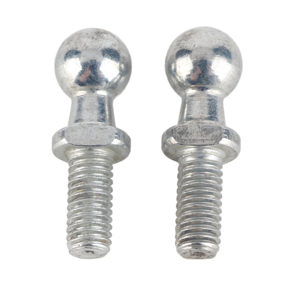 M6 Ball Stud Bolt 2-Pack for Gas Struts Ball Ended Bonnet Universal Iron Replacement Parts (1.57 inches / 4.00 cm)