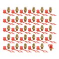 thumbnail image 1 of M6 Brass Thread Straight Grease Nipple Fittings with Rubber Dust Cap for Car 30 Set, 1 of 6