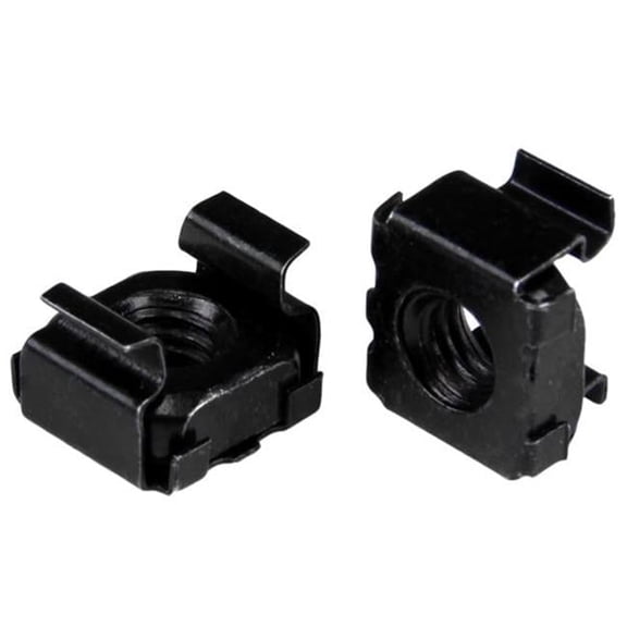 M6 Cage Nuts - Black