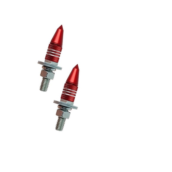 M6 License Plate Fasteners Aluminum Alloy Hex Head Three Slot Design