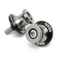 thumbnail image 2 of BikeTek Billet Paddock Stand Spool Bobbins – Black, M6 6mm For Aprilia RSV1000 RS125 RS250 Pegaso 2 of 5
