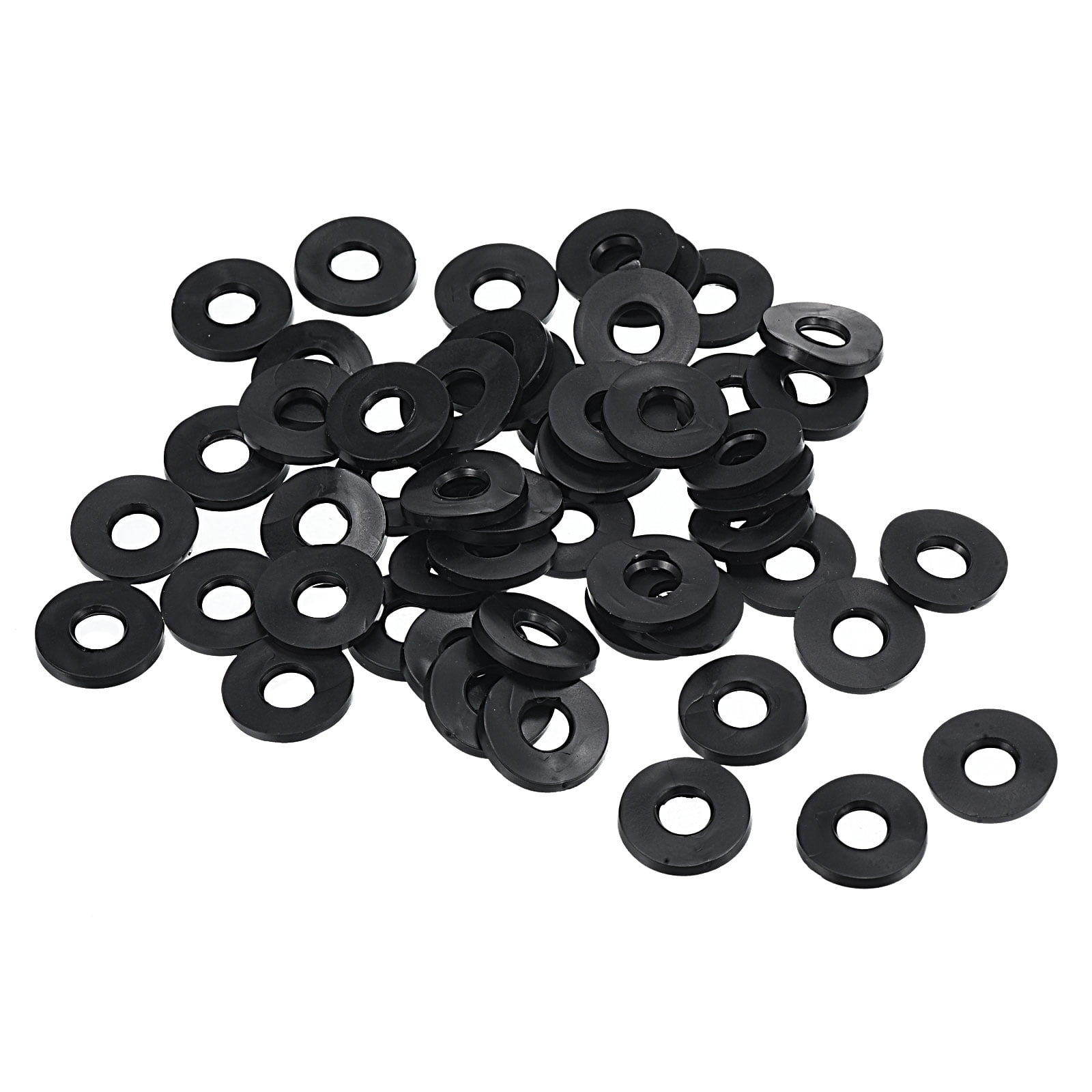 Flat Washer LUORNG 24pcs M6 16mm Outer Diameter 304 Stainless Steel Flat  Washer Adjustment Hardware Fitting Accessories Metal Plain Gasket for Bolts  