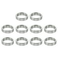 thumbnail image 1 of M6 Stainless Steel Spacers, 10 Pcs Metal Spacer Stainless Steel 6.1mm ID x 8mm OD x 2mm L for 1/4" or M6, 1 of 5