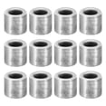 thumbnail image 1 of M6 Steel Spacers, 12 Pcs Metal Spacers Steel 6mm ID x 12mm OD x 11mm L Carbon Steel Spacer Screw Standoff, 1 of 5
