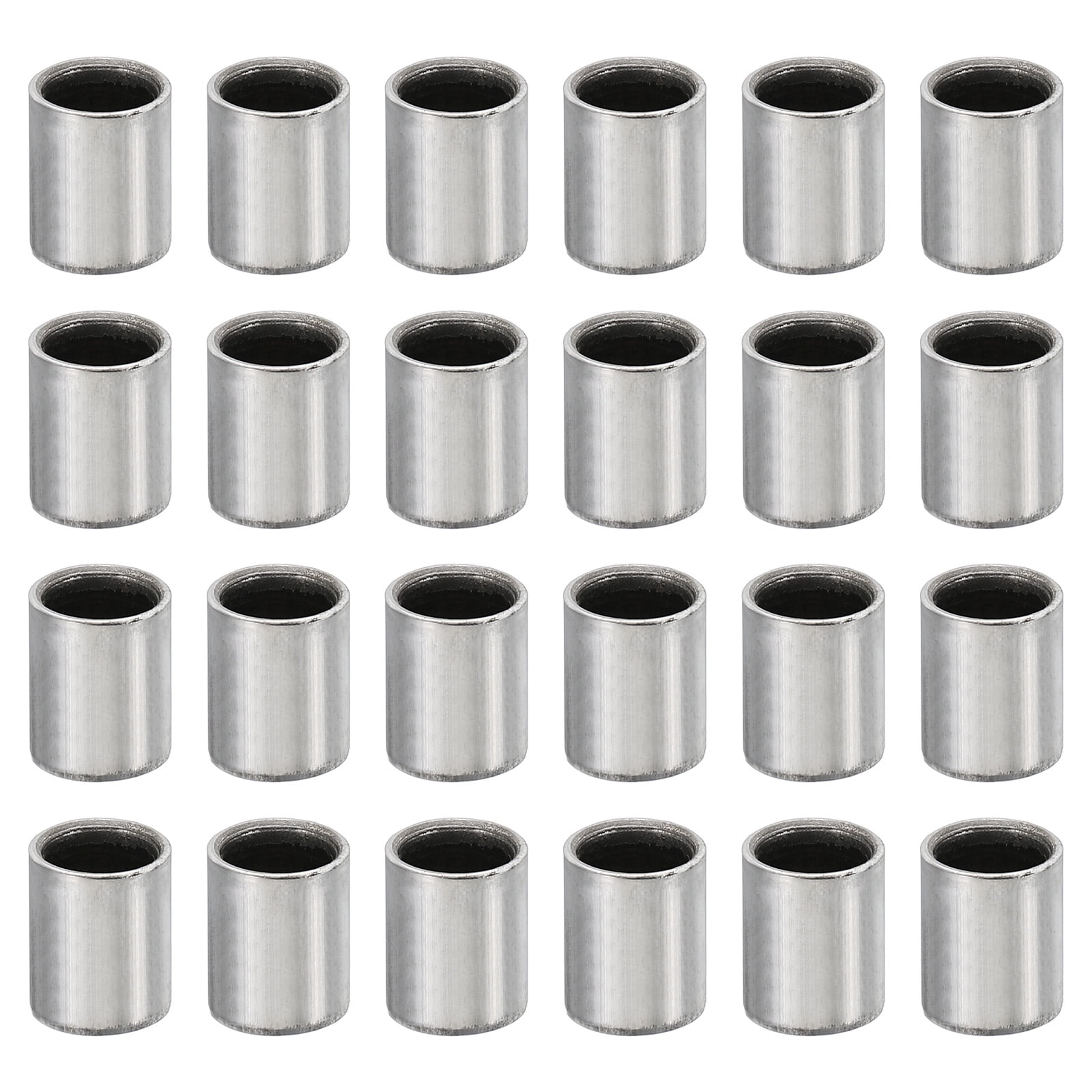M6 Aluminum Spacers, 12 Pcs Metal Spacers Aluminum 6.2mm ID X 15mm OD X 1 5mm L Aluminum Spacer Screw Standoff Round For 1 4 Or M6 Screw Bolts - View #2