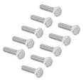thumbnail image 1 of M6 Thread 110mm Hex Screws Bolts 304 Stainless Steel 5 Pack, 1 of 3