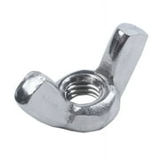 M6 Thread Dia Stainless Steel Wing nut Butterfly Wing Nuts 10 Pcs