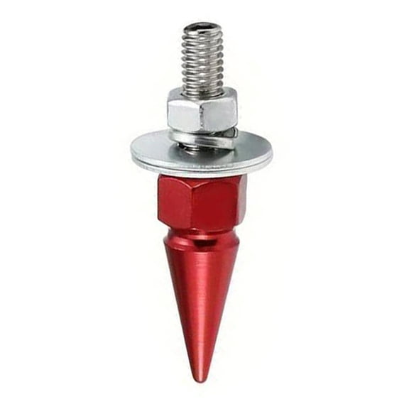 M6 Threaded Tip Screws CNC Car Styling License Plate Bolts Washer B D9C7 BXU