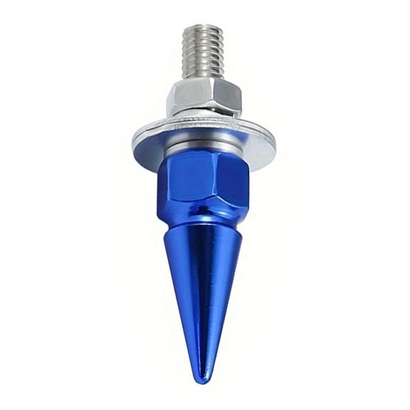 M6 Threaded Tip Screws CNC Car Styling License Plate Bolts Washer Bo X0W3