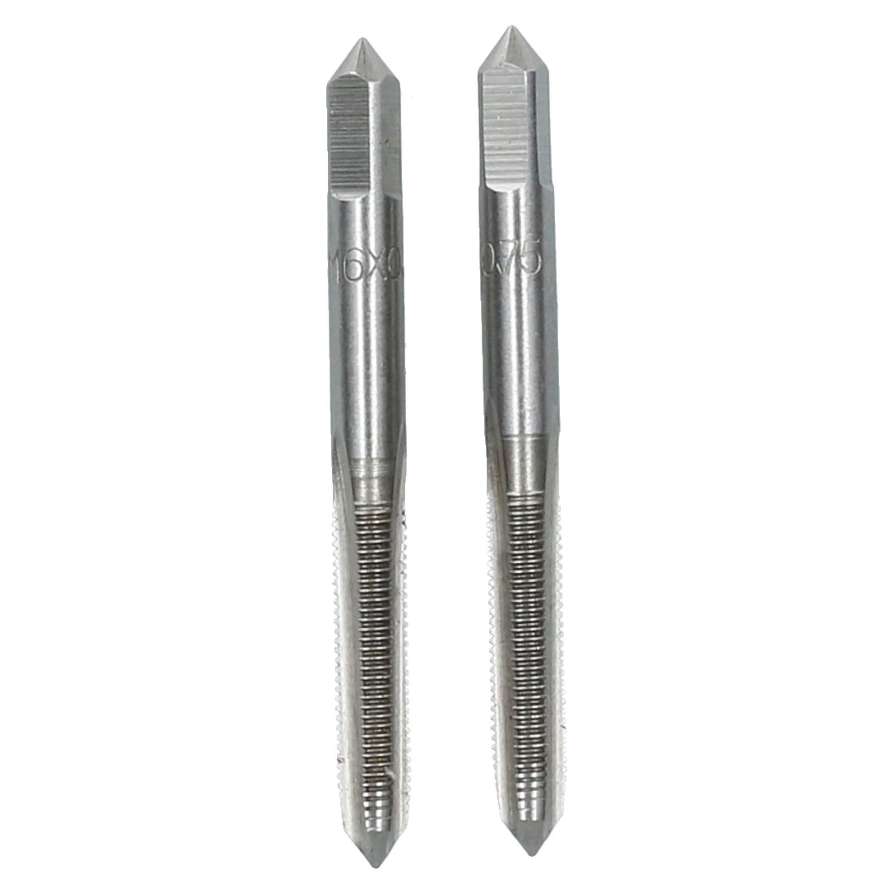 Set Di Maschi Per Filettatura M6 X 0,75 Mm – Acciaio Al Tungsteno (Conico E Spina) TD031