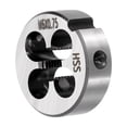 thumbnail image 1 of M6 x 0.75mm Round Threading Die, Right Hand High-Speed Steel Machine Thread Threading Die, Non-Adjustable Thread Repair Tool for Stainless Steel, Alloy Metal - 1 Pack, 1 of 7