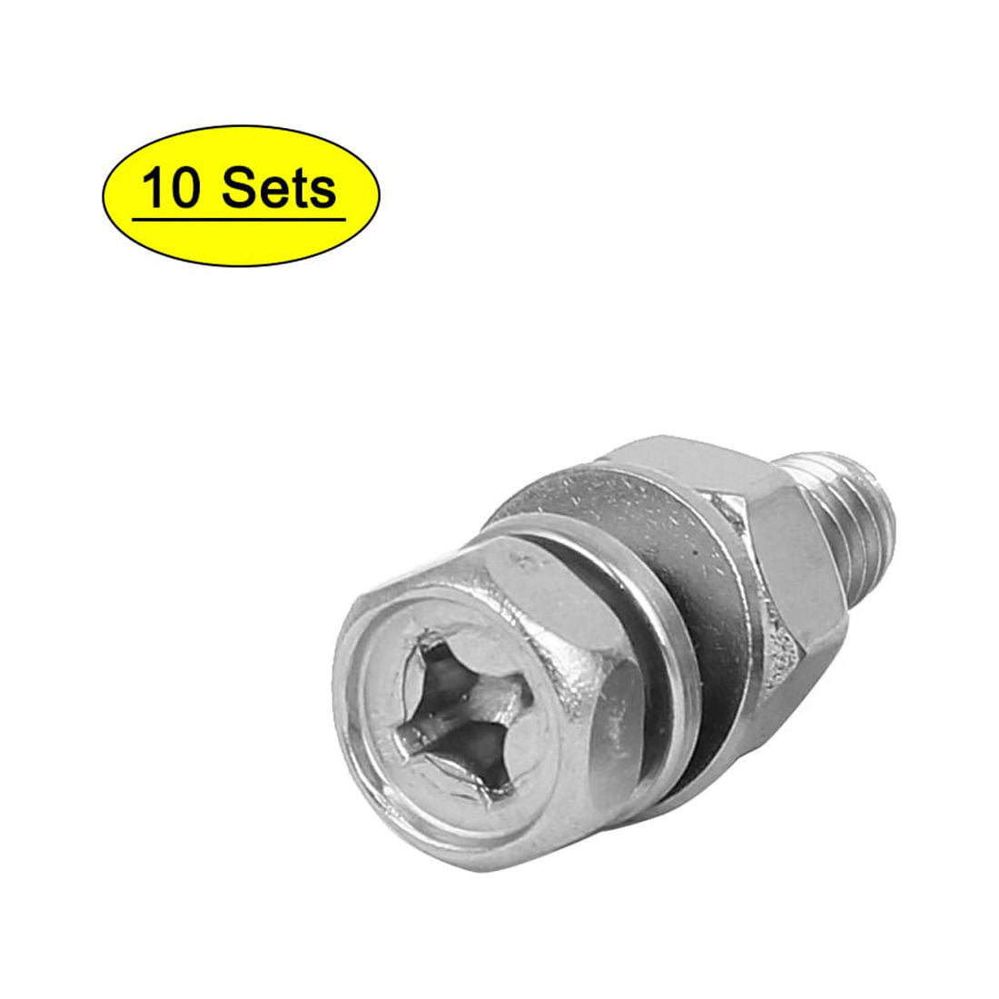 Ijuicy 14 PCS Differential Cover Bolts, M8 1.25 X 20mm 304 - View #11