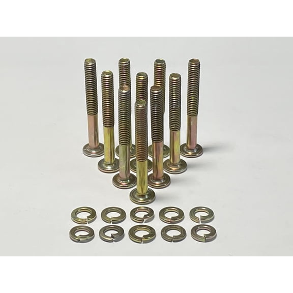 M6 x 50mm Set of 10 Hex Drive Socket Cap Screws Bolts Washers